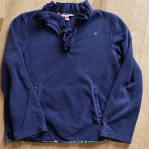 Lilly Pulitzer Ruffled Fleece